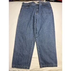 Columbia River Lodge Men 36x30 Blue Utility Cargo Painter Jeans Workwear HM8030